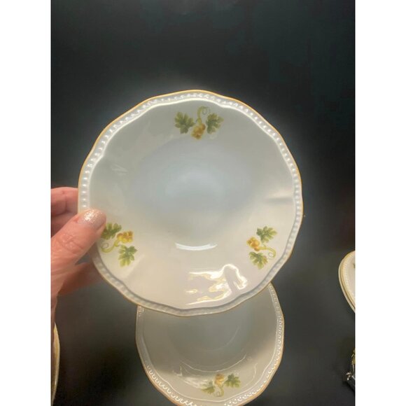 Kensington Staffordshire Ironstone Other - 2 Bowls Cereal  Kensington Staffordshire Ironstone England  SUSSEX R3027
